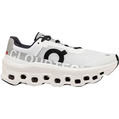 Cloud Monster Weiße Polyester Sneakers - ON Running - Modalova