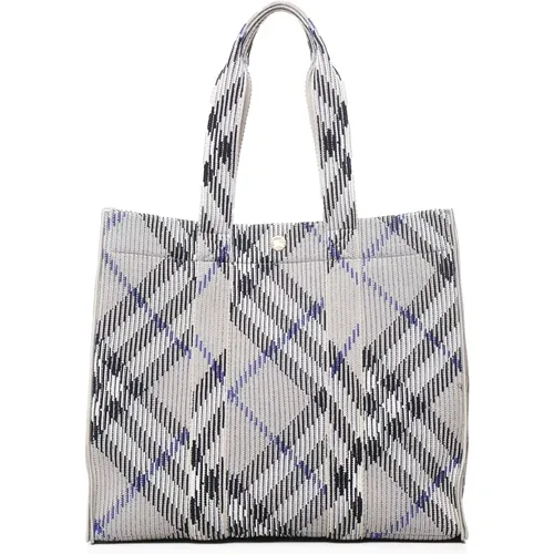 Vintage Check Polyester Tote Bag , female, Sizes: ONE SIZE - Burberry - Modalova