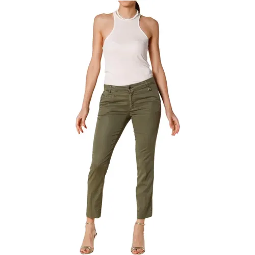 Curvy Chino Hose aus Stretch-Tencel , Damen, Größe: M - Mason's - Modalova