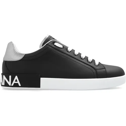 Portofino Sneakers , Herren, Größe: 39 EU - Dolce & Gabbana - Modalova