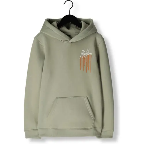 Grüne Painter Hoodie für Jungen - Malelions - Modalova