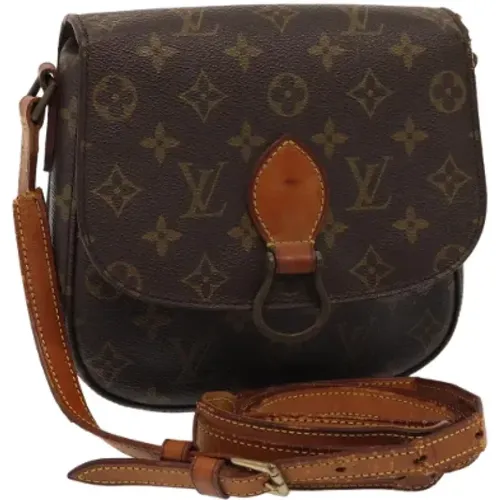 Pre-owned Canvas shoulder-bags , female, Sizes: ONE SIZE - Louis Vuitton Vintage - Modalova