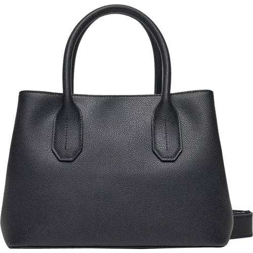 Leather Handbag with Removable Strap , female, Sizes: ONE SIZE - PATRIZIA PEPE - Modalova