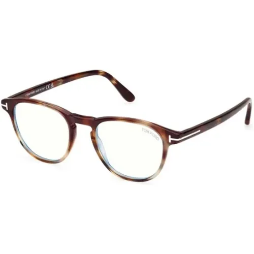 Stylish Coloured Havana Glasses , unisex, Sizes: 48 MM - Tom Ford - Modalova