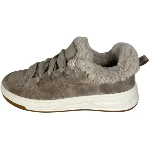 Suede Teddy Sneakers , Damen, Größe: 38 EU - Copenhagen Shoes - Modalova