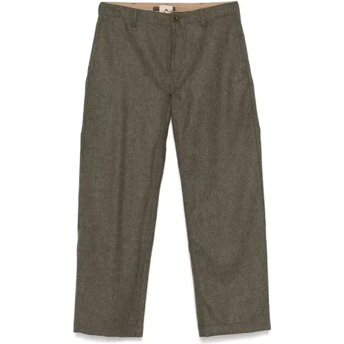 Cargo Hose Straight Stil , Herren, Größe: M - Ten C - Modalova