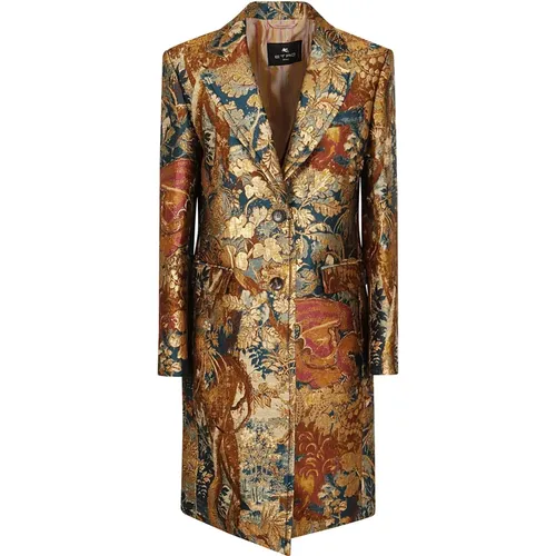 Multicolour Capes Coat for Women , female, Sizes: S, 2XS - ETRO - Modalova