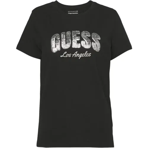 T-Shirts , Damen, Größe: M - Guess - Modalova