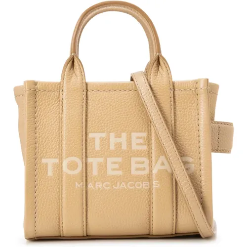 Grain Leather Mini Bag , female, Sizes: ONE SIZE - Marc Jacobs - Modalova