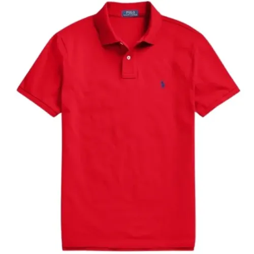 Custom Slim Fit Polo Shirt , male, Sizes: L, M, S - Ralph Lauren - Modalova