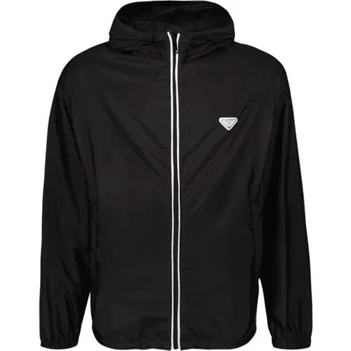 Windbreaker aus recyceltem Nylon - Prada - Modalova