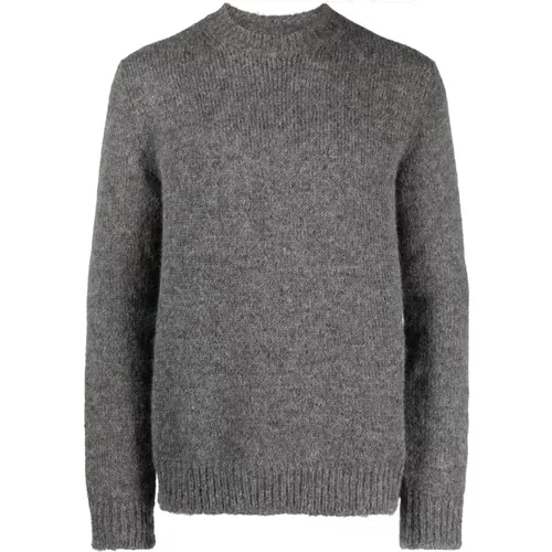 Casual Grey Alpaca Wool Sweater , male, Sizes: M, S, L - Jil Sander - Modalova