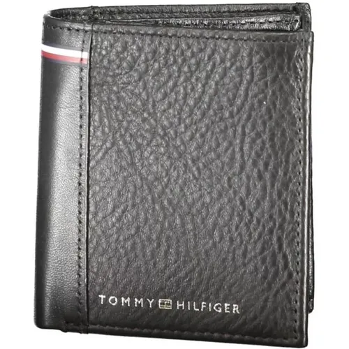 Leather Wallet with Coin Purse , male, Sizes: ONE SIZE - Tommy Hilfiger - Modalova