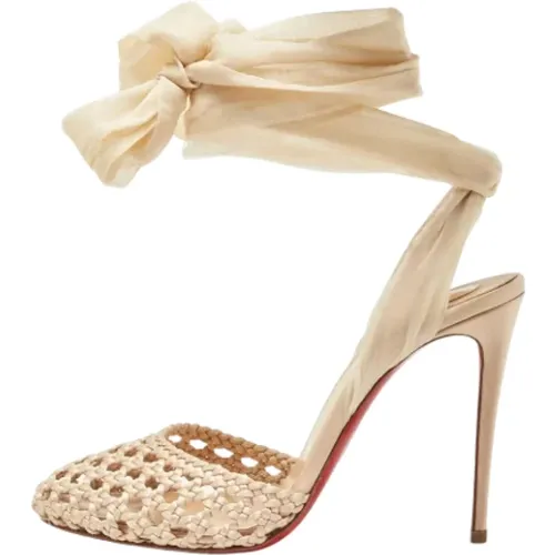 Pre-owned Stoff heels - Christian Louboutin Pre-owned - Modalova