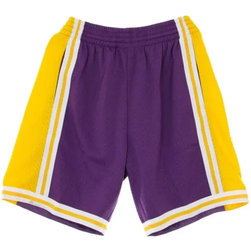 Trainingsshorts , Herren, Größe: S - Mitchell & Ness - Modalova