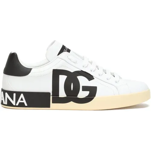 Sneakers , male, Sizes: 6 UK, 10 UK, 8 1/2 UK, 5 UK, 9 UK, 8 UK, 7 UK - Dolce & Gabbana - Modalova