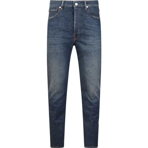 Relax Slim Denim Pant Cotton , male, Sizes: W30, W33, W32, W34 - Nine In The Morning - Modalova