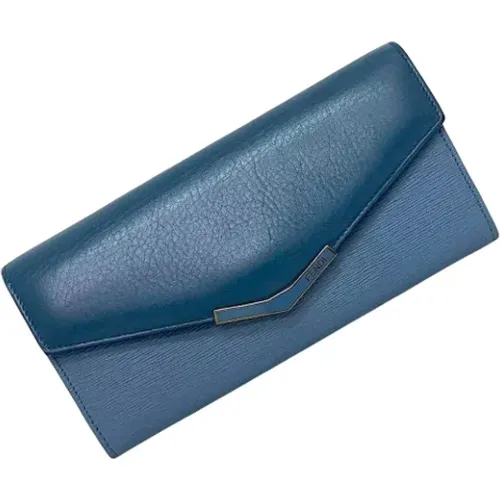 Pre-owned Leather wallets , female, Sizes: ONE SIZE - Fendi Vintage - Modalova