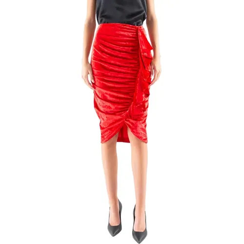 LEA Midi Skirts , female, Sizes: L, XS, S, M - Doris S - Modalova