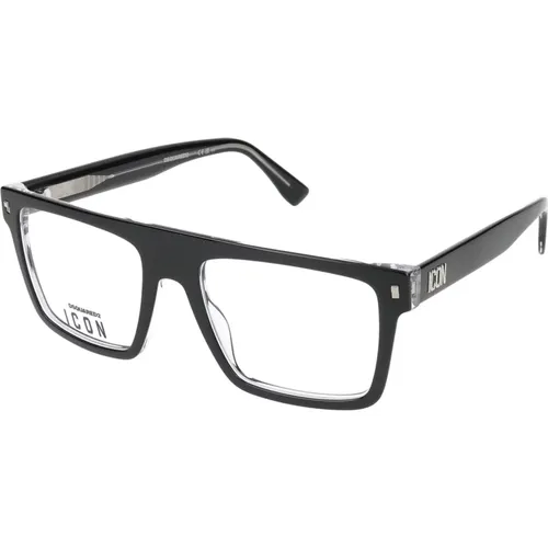 Iconic Eyeglasses Model 0012 , male, Sizes: 54 MM - Dsquared2 - Modalova