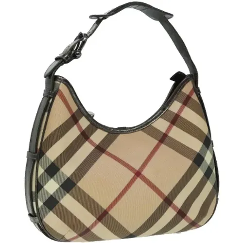 Pre-owned Leder Schultertasche , Damen, Größe: ONE Size - Burberry Vintage - Modalova