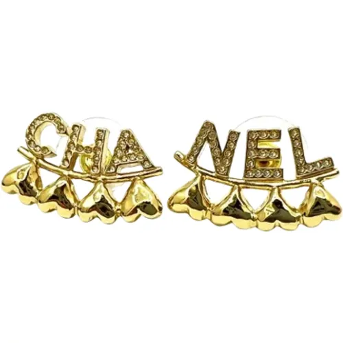 Pre-owned Metal chanel-jewelry , female, Sizes: ONE SIZE - Chanel Vintage - Modalova