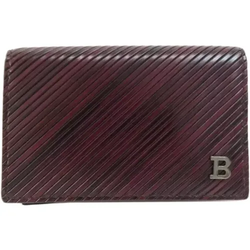 Pre-owned Leather wallets , female, Sizes: ONE SIZE - Bally Pre-owned - Modalova