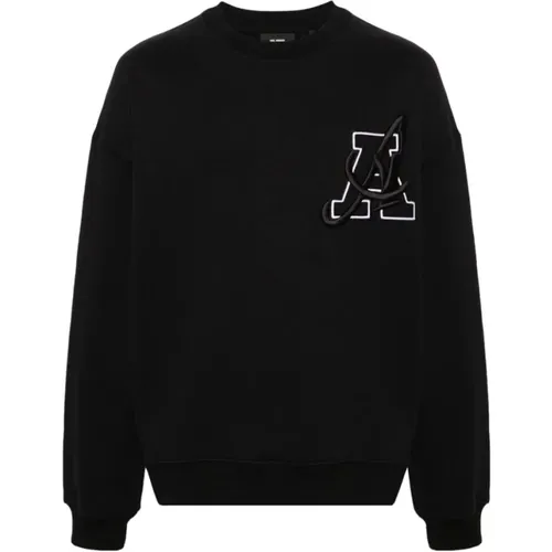 Schwarzer Logo Sweatshirt , Herren, Größe: M - Axel Arigato - Modalova