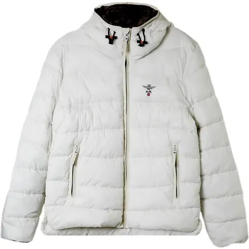 Padded Hooded Jacket Ripstop , male, Sizes: XL, L, S, 2XL, M - aeronautica militare - Modalova