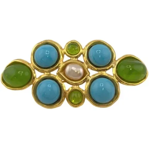 Pre-owned Metal brooches , female, Sizes: ONE SIZE - Chanel Vintage - Modalova