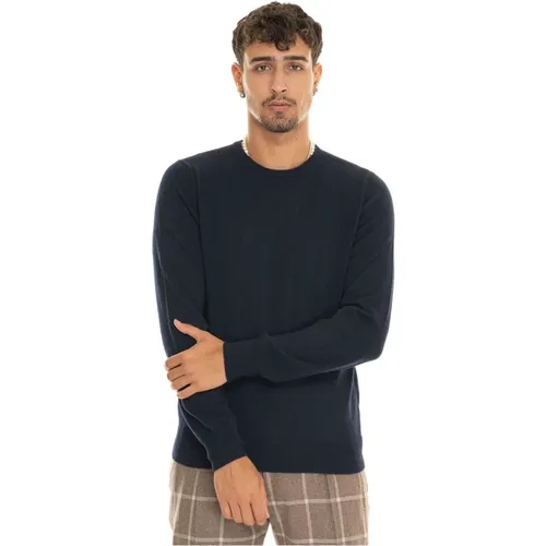 Wool Cashmere Viscose Pullover , male, Sizes: XL, 5XL, M, S, 4XL, L, 2XL, 3XL - Gran Sasso - Modalova