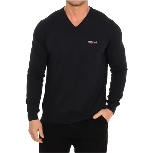 Sweatshirts , Herren, Größe: XL - Roberto Cavalli - Modalova