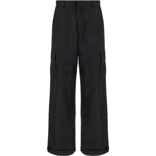 Stylish Pants for Men , male, Sizes: L, M - Off White - Modalova