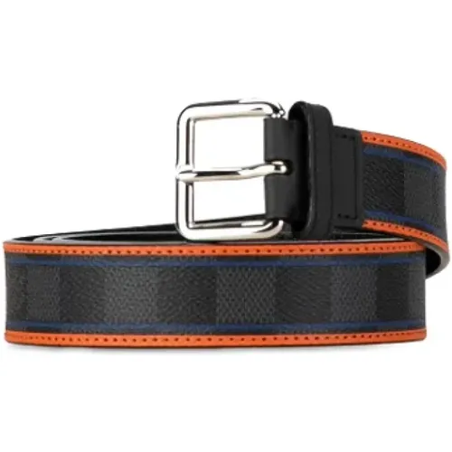 Pre-owned Canvas belts , female, Sizes: ONE SIZE - Louis Vuitton Vintage - Modalova