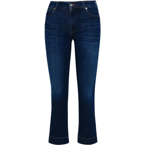 Mexico jeans in cotton denim , female, Sizes: W27, W25, W26, W28, W29, W30 - SPORTMAX - Modalova