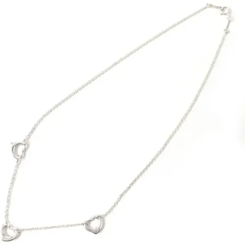 Pre-owned Metal necklaces , female, Sizes: ONE SIZE - Tiffany & Co. Pre-owned - Modalova