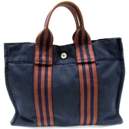 Pre-owned Fabric totes , female, Sizes: ONE SIZE - Hermès Vintage - Modalova