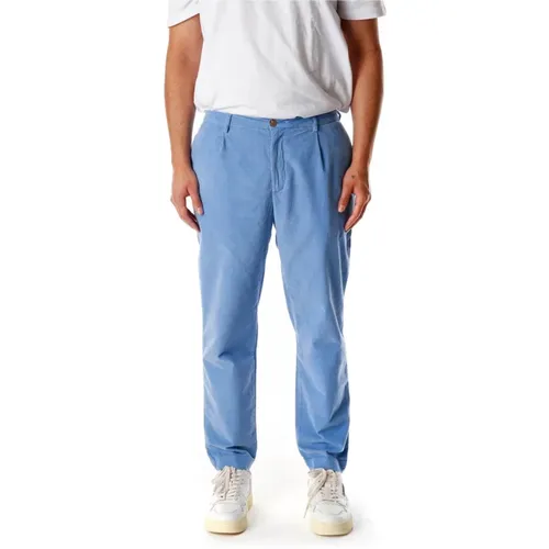 Corduroy Chinos Stilvolle Casual Hose , Herren, Größe: L - American vintage - Modalova