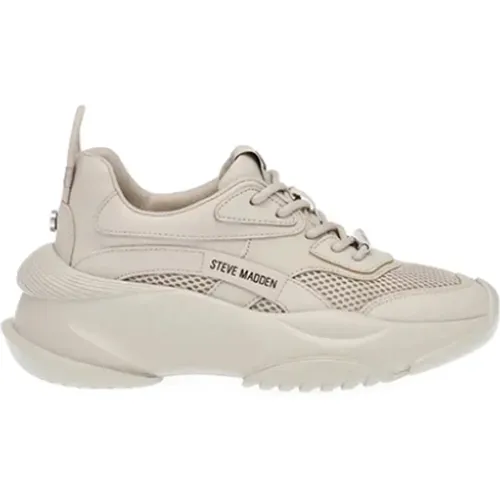 Graue Stoff Damen Sneakers - Art. Belissimo - Größe 36 , Damen, Größe: 36 EU - Steve Madden - Modalova