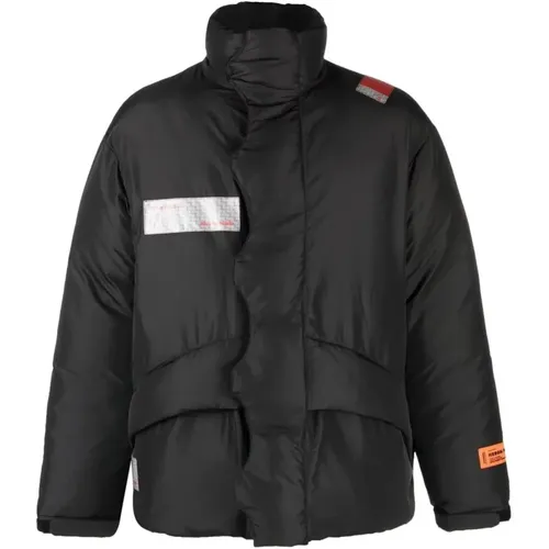 Puffer Down Jacket for Hiking , male, Sizes: S, XL, L, M - Heron Preston - Modalova