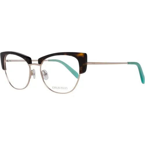 Braune Damen Optische Brillen Vollrand Stil - EMILIO PUCCI - Modalova