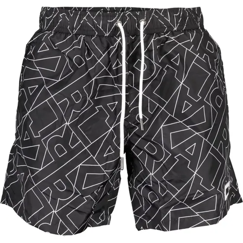 Men's Beachwear Boxer Shorts , male, Sizes: M, S - Karl Lagerfeld - Modalova