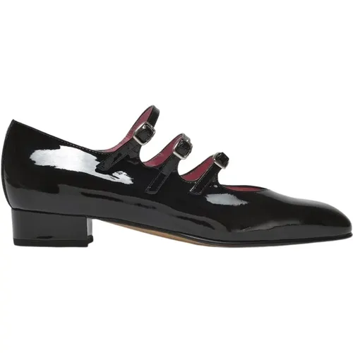 Ariana Pumps in Patent Leather , female, Sizes: 6 1/2 UK, 5 1/2 UK, 3 UK, 6 UK, 7 UK, 4 UK, 8 UK, 5 UK - Carel - Modalova