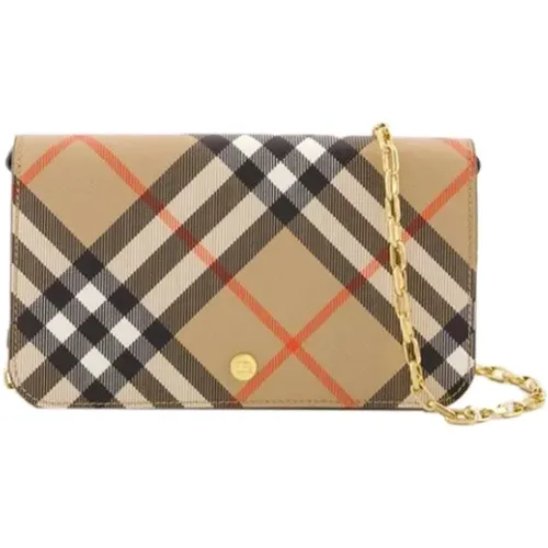 Leder schultertasche Burberry - Burberry - Modalova