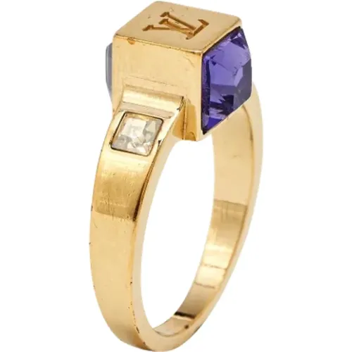 Pre-owned Gold louis-vuitton-jewelry , female, Sizes: ONE SIZE - Louis Vuitton Vintage - Modalova