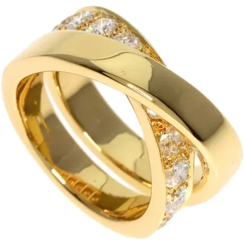 Pre-owned Gold rings , female, Sizes: ONE SIZE - Cartier Vintage - Modalova