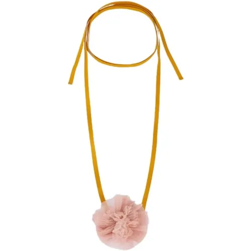 Tüllblumen Choker Halskette - Malababa - Modalova