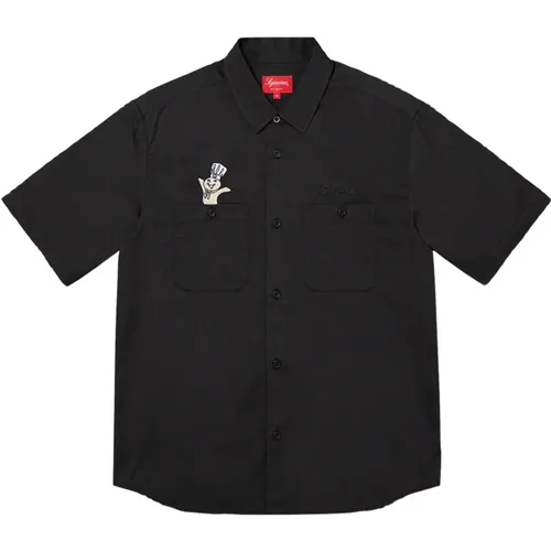 Limited Edition Work Shirt with Pockets , male, Sizes: S - Supreme - Modalova