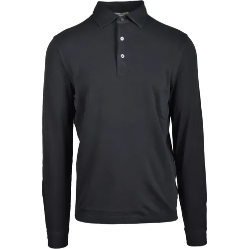 Baumwoll-Polo-Shirt , Herren, Größe: 2XL - Filippo De Laurentiis - Modalova