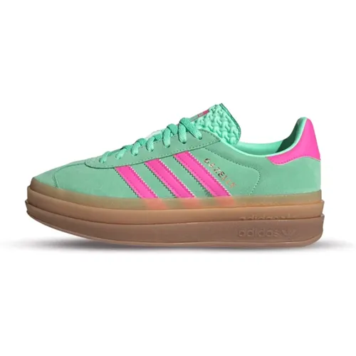 Gazelle Bold Pulse Mint Pink Sneaker , female, Sizes: 4 1/3 UK, 7 UK, 6 1/3 UK, 7 2/3 UK, 5 UK, 8 1/3 UK, 3 UK - Adidas - Modalova